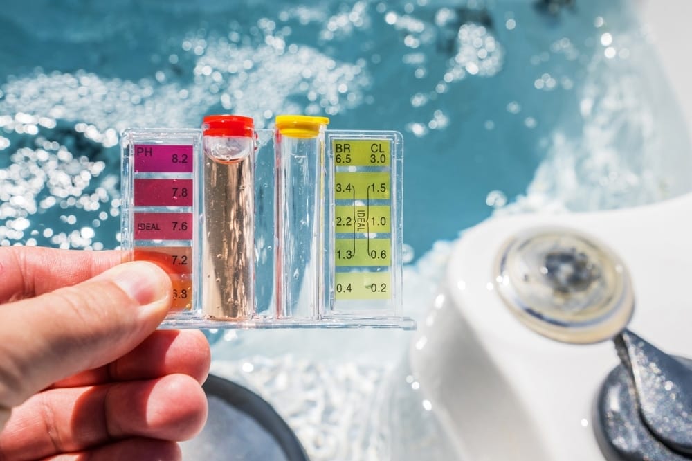 hot tub chemicals